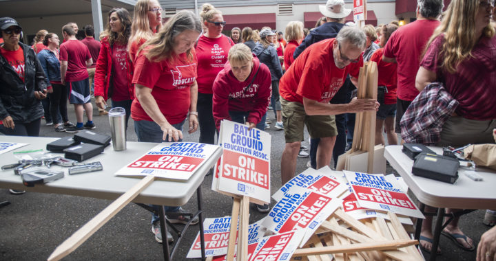 ‘Battle Ground’ for higher pay