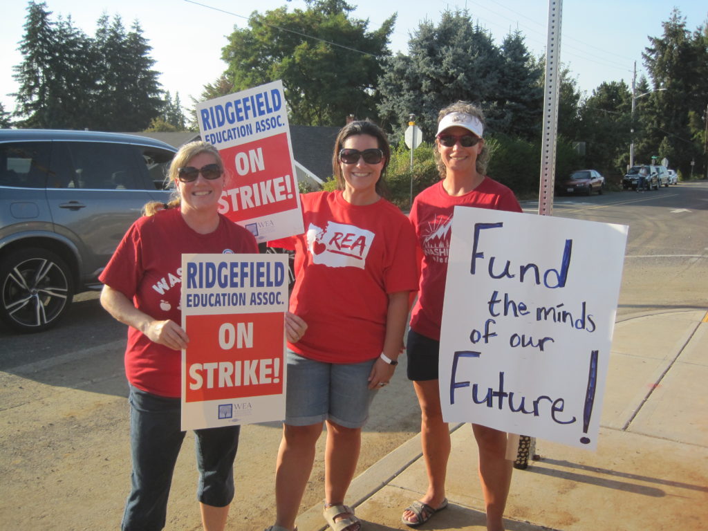 Ridgefield teachers demand higher pay