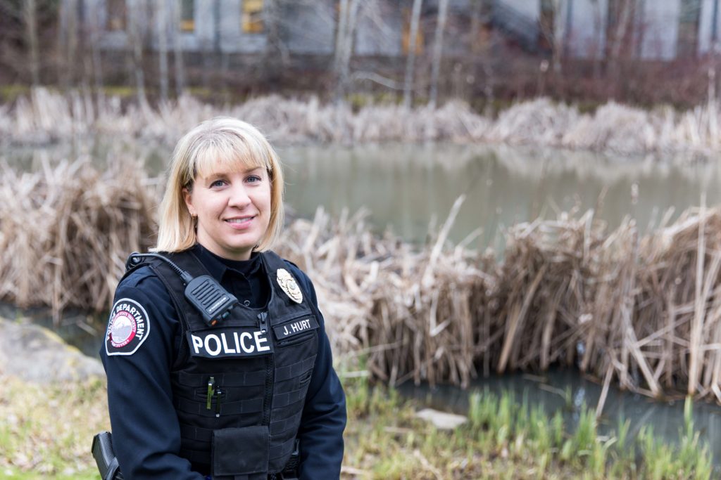 Meet Jeanette Hurt, the only female officer at WSU Vancouver