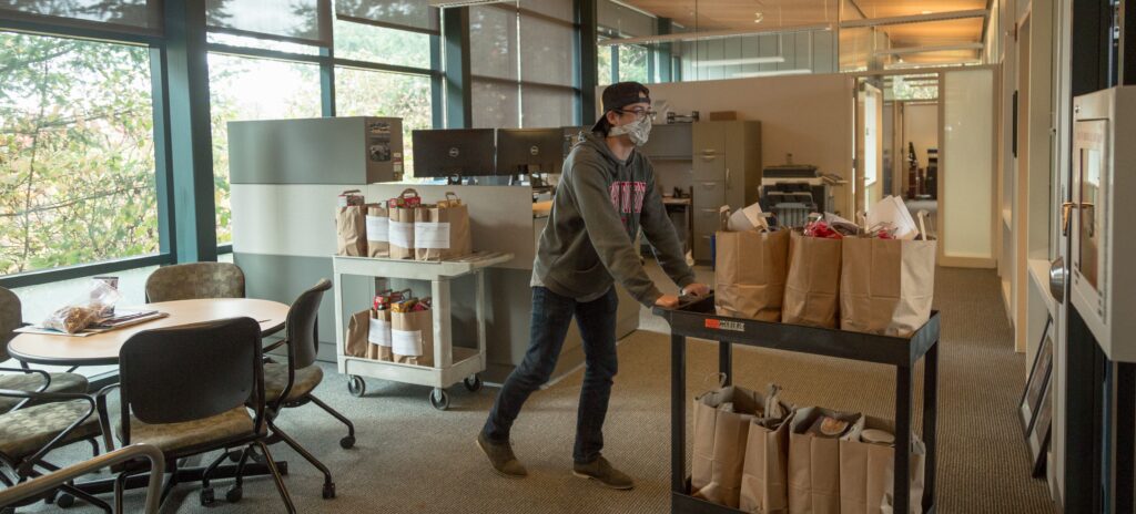 Heroes on campus: Cougar Food Pantry requests skyrocket during the COVID-19 holiday season