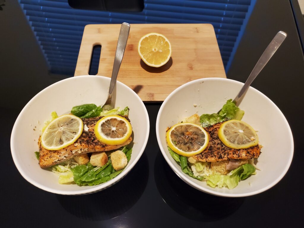 Cougar Bites: Simple and delicious foil baked salmon