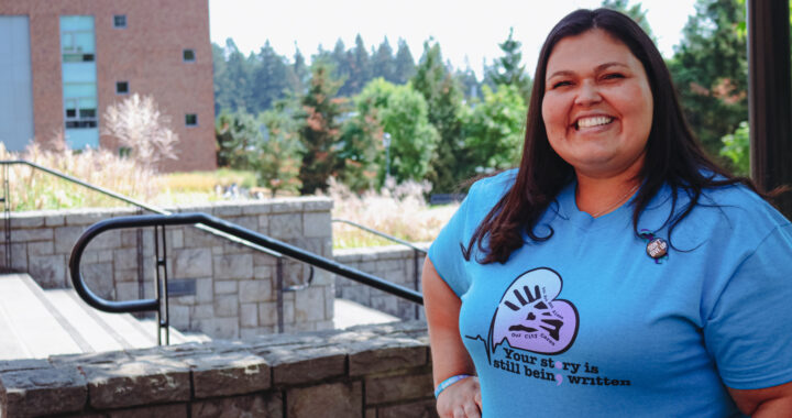 Student joins Signs of Hope campaign to save lives