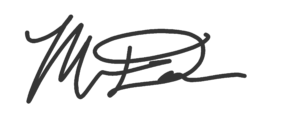 Signature of Midori Davis.