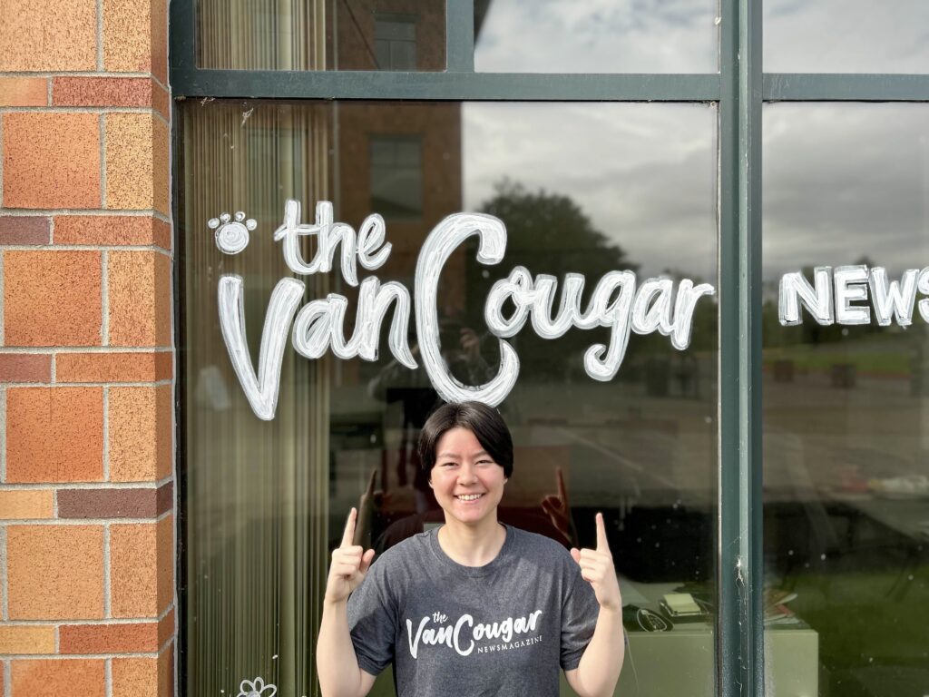 Midori Davis, Fall 2025 Editor-in-Chief of The VanCougar.