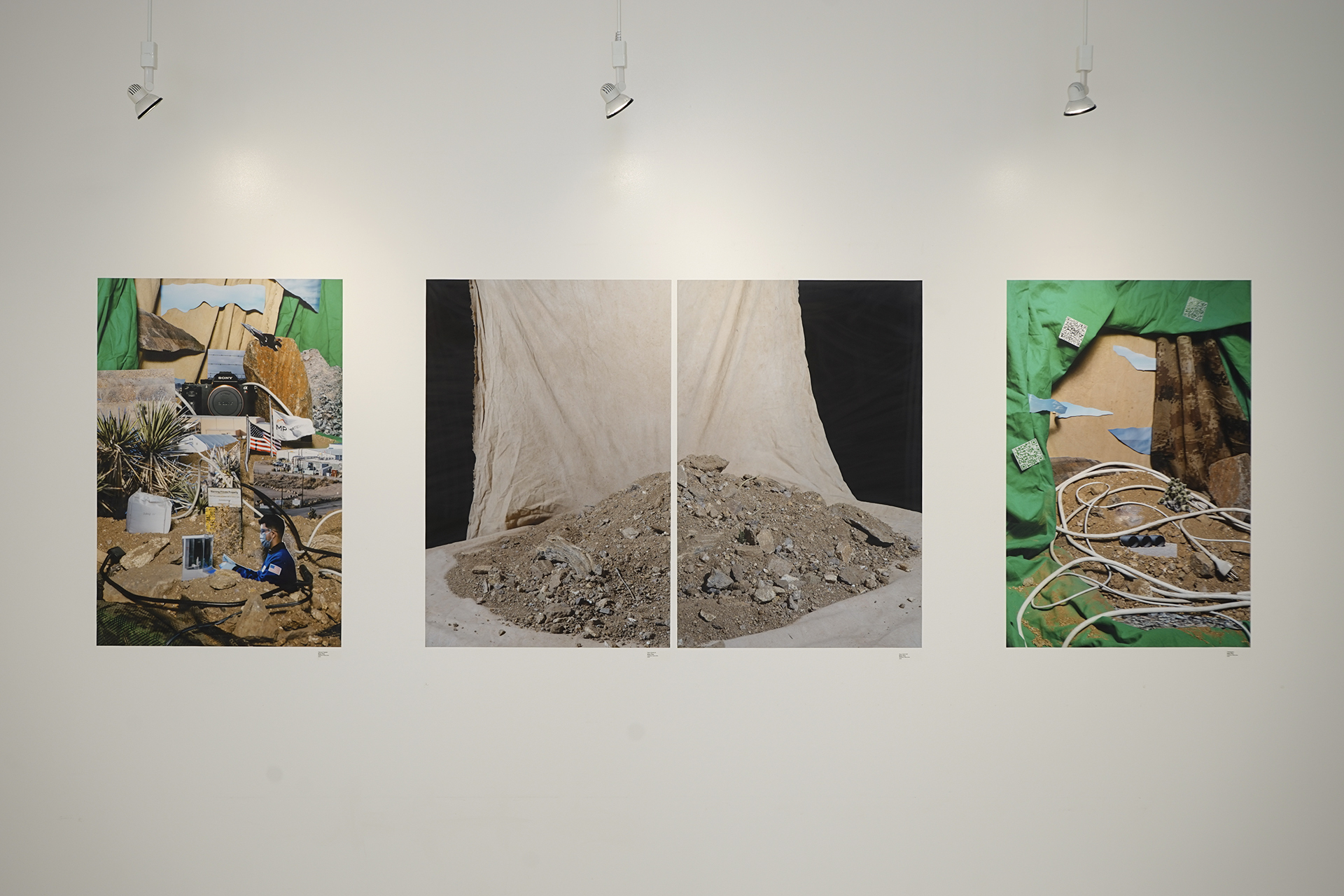 Artwork displayed in the VDEN gallery at WSU Vancouver. (Jonah Barnett/The VanCougar)