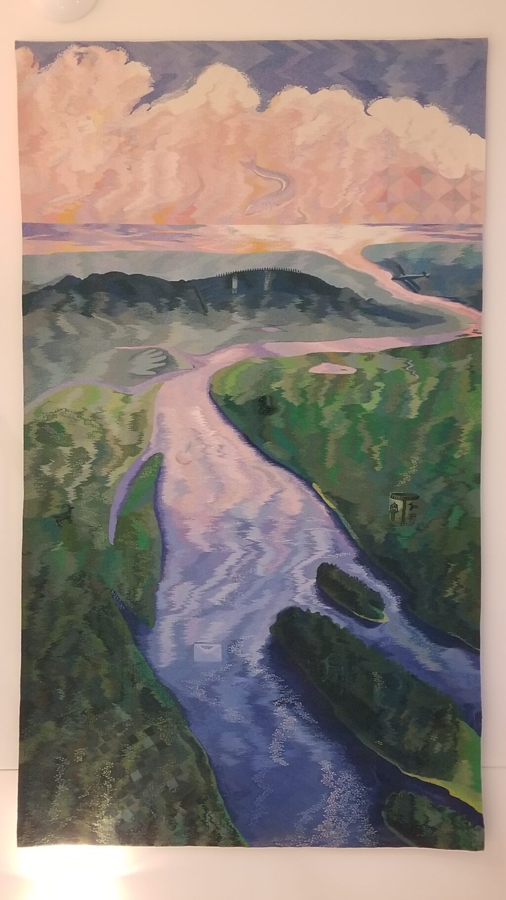 As the Eagle Flies by Cecilia Blomberg, located in the library building at WSU Vancouver. (Pip Swinger/The VanCougar)