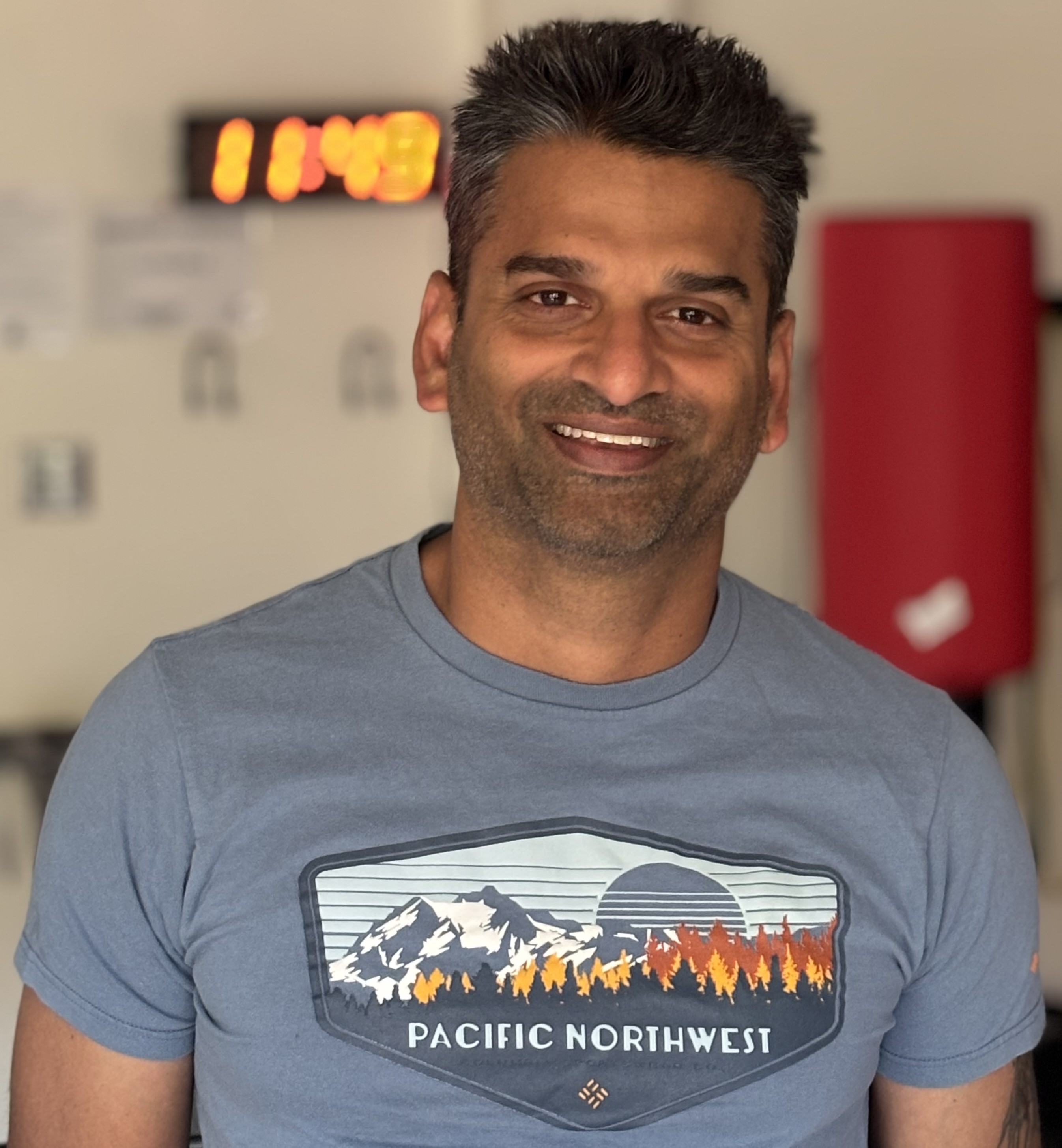 Professor and program director for the Integrated Strategic Communications Program at WSU Vancouver, Nanu Iyer. (Elizabeth Flores/The VanCougar)