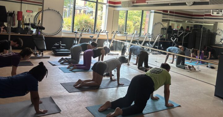 Free yoga on campus is cultivating community and wellness