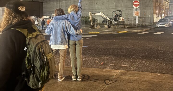 Waiting for the riot…