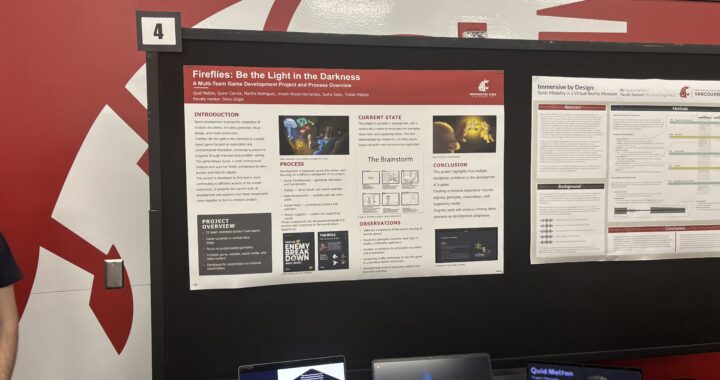 Undergraduates Present Projects on Game Development, Historical Research and more, During Recent Research Showcase