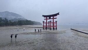 Photo of Itsukushima Shrine (Courtesy of Zoe Thompson)