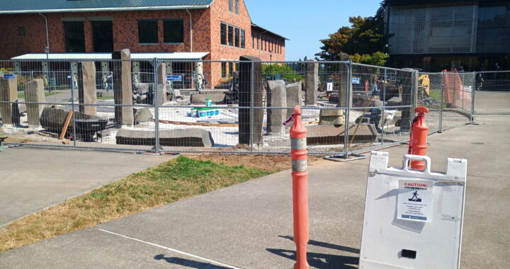 Firstenburg Family Fountain Construction: Restoring the Heart of Campus